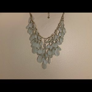 Light green statement necklace